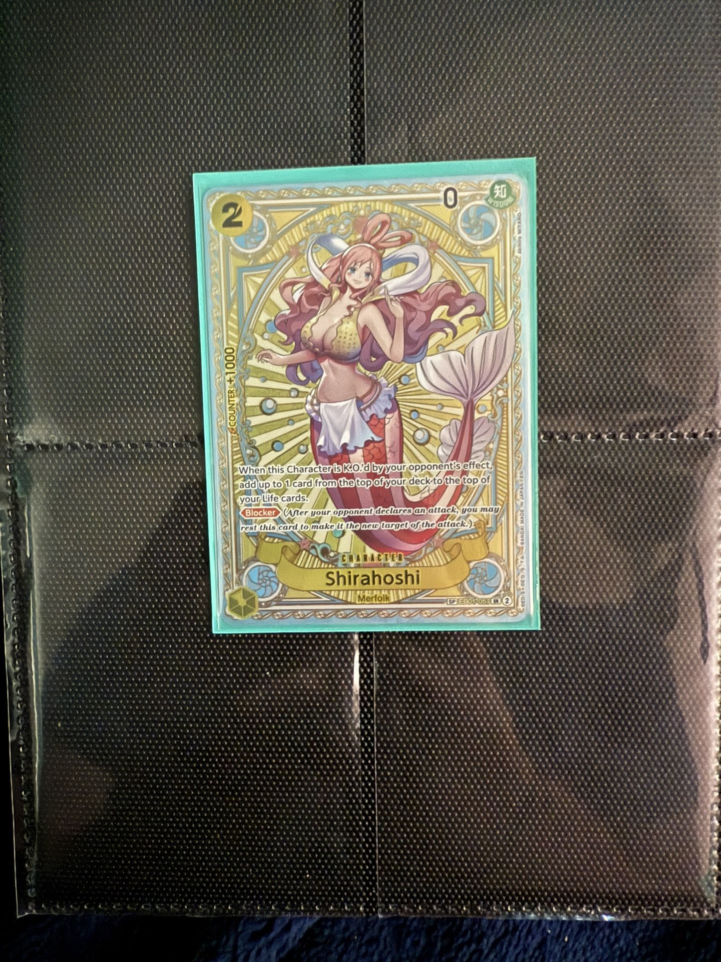 SP Shirahoshi OP-11 One Piece Tcg