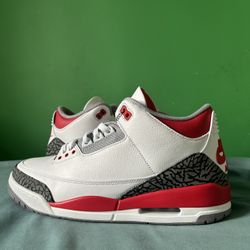 Nike Air Jordan 3 Fire Red Size 11.5