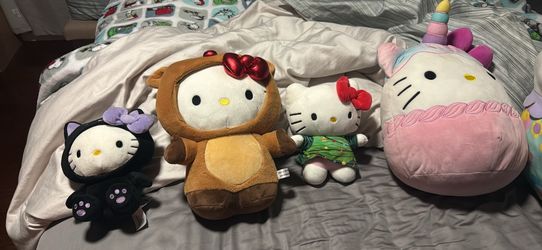 Hello Kitty Plushies (see Description For Pricing)