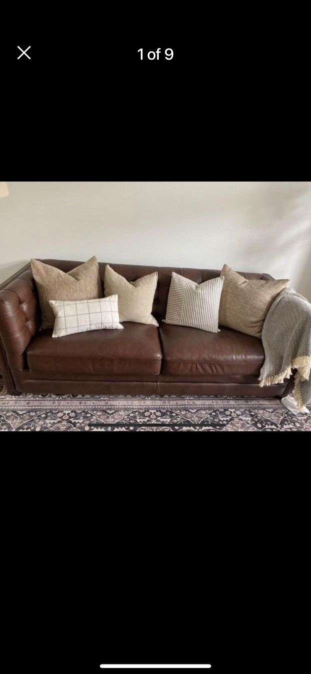 Leather Couch