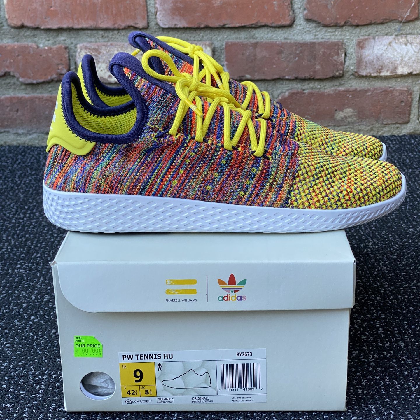 9M - Adidas Pharrell x HU Multi-Color for Sale in Norwalk, - OfferUp
