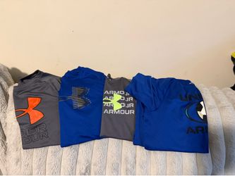Youth Boys Size XL Under Armour Shirt Lot in Great used condition. Smoke Free Home. Pick up in North High Point