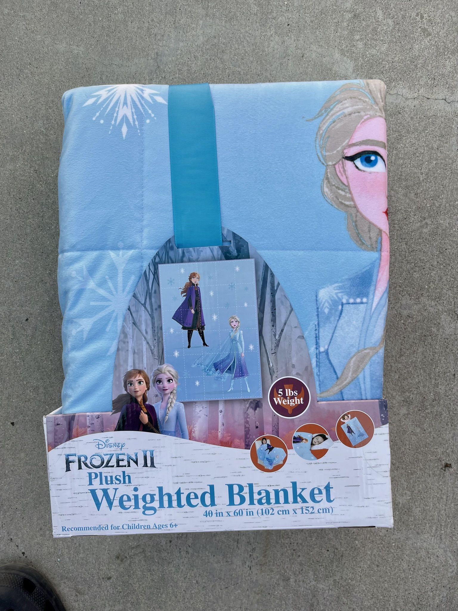 Frozen weighted Blanket