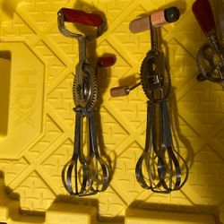 Vintage Mixers/ Egg Beaters