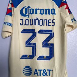 Julian Quiñones #33 Club America Home Jersey 23/24 for Men