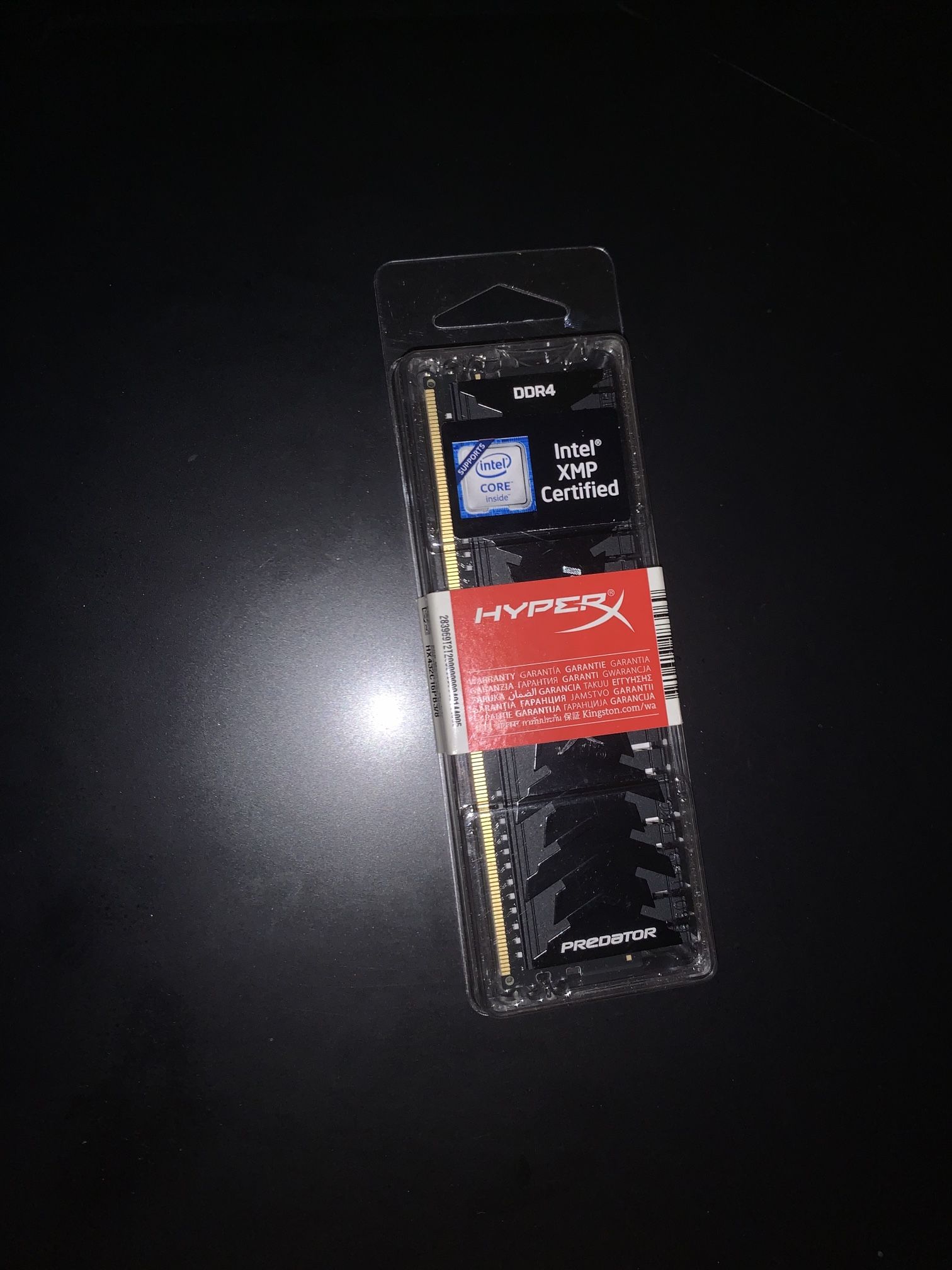New Sealed HyperX Predator DDR4 8GB 3200MHz RAM – $40 – Local Pickup