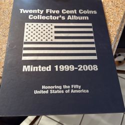 25 Cent Coins collectors Album