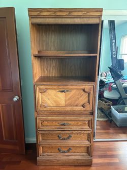 Wood Cabinet/Shelving Unit