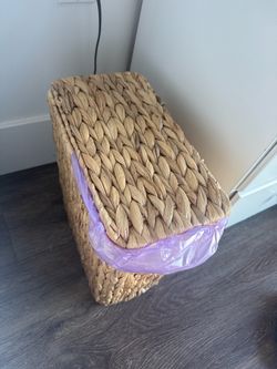Cute buho trash can - 15 dollars