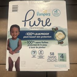 pamper pure protection size 4, 58