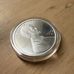 1 oz Lincoln Wheat Cent Silver Round By Golden State Mint (In Capsule)