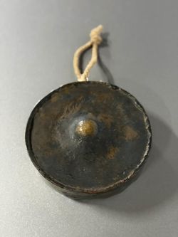 Vintage Southeast Asian Bronze Nipple Gong