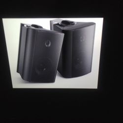 New Herdio Outdoor Speakers 200w 2 Way High Power Durable Waterproof 