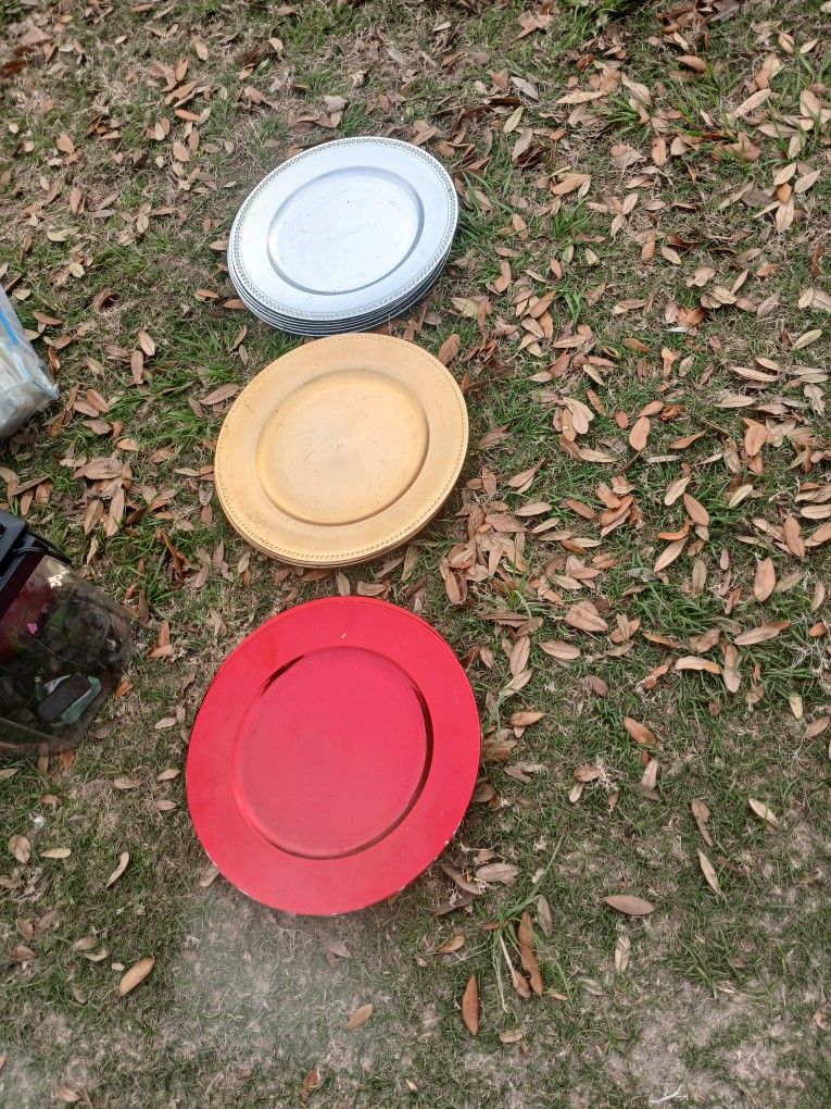 Charger Plates Lot