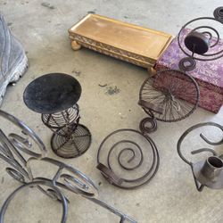 Iron Candle Holders