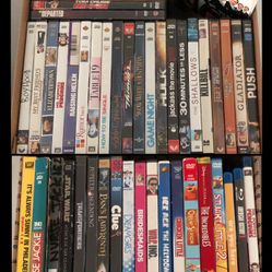 DVD Blu-ray Movie Lot