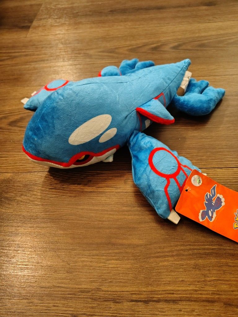 New 9" Kyogre Pokemon Plush
