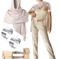 Padme Star Wars Cosplay Halloween Costume 