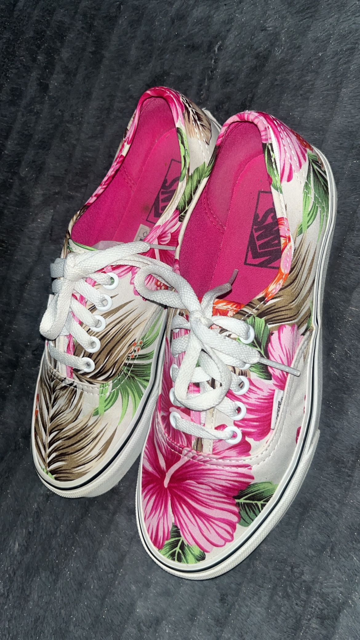 Limited Edition Tropical Women’s Van Shoes Size 8.5