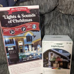 Lights And Sounds Of Christmas And Projector