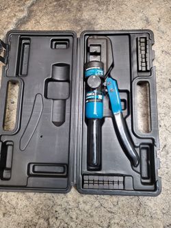 TEMCo Hydraulic Wire Crimper Tool with Case
