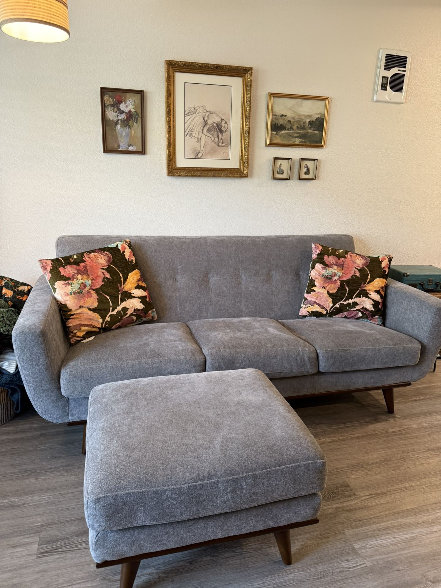 Couch & Ottoman- 1 Year Old!