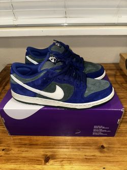 Nike SB Dunk Low Pro Royal Blue / Vintage Green Size 9.5