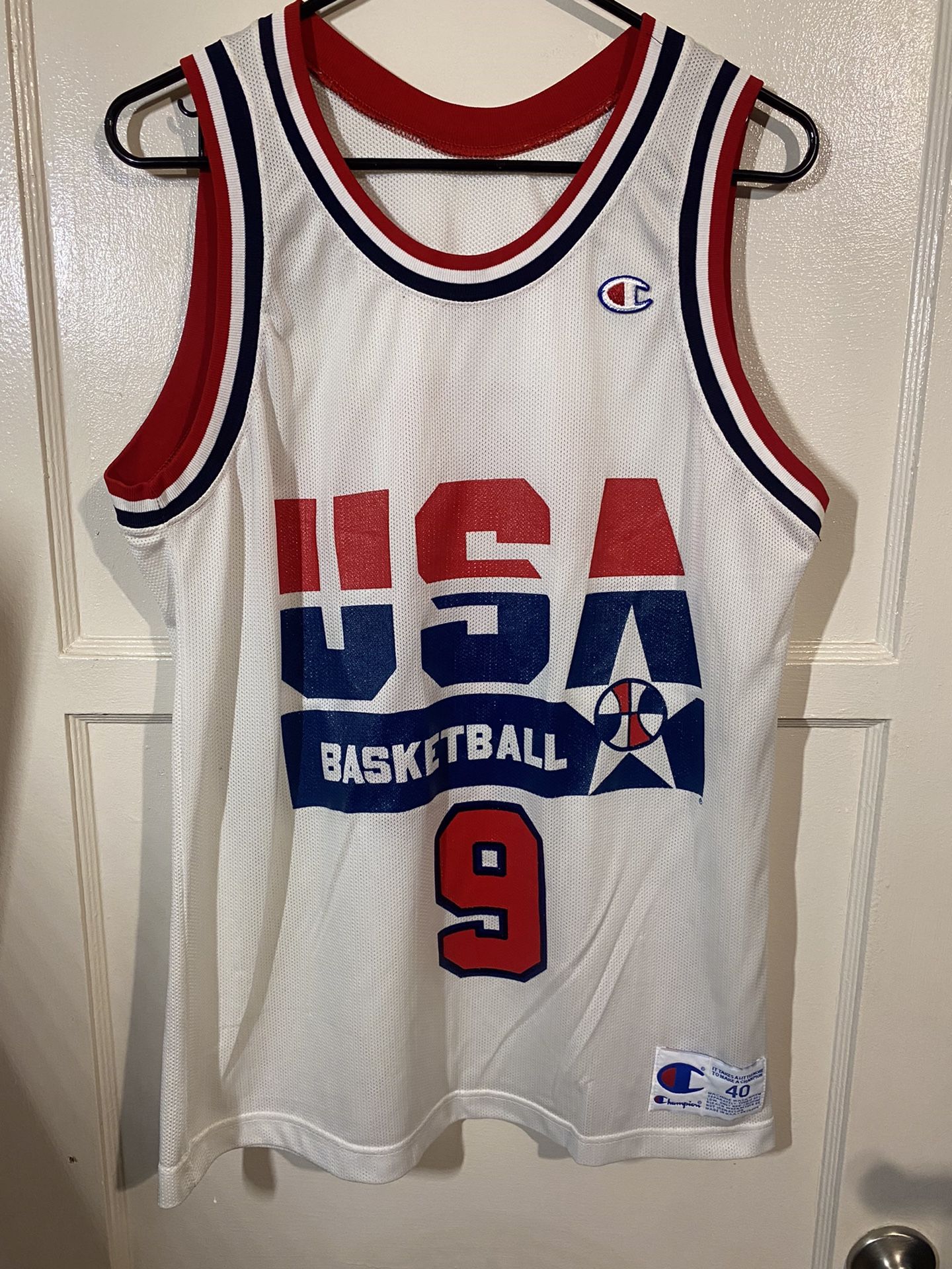 Michael Jordan USA Olympic Jersey