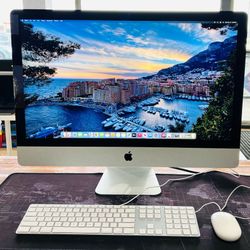 Apple iMac 27” 5K 2020 3.1Ghz 6CORE i5 16GB 256GB -Crack Glass    see pics Fully Functional