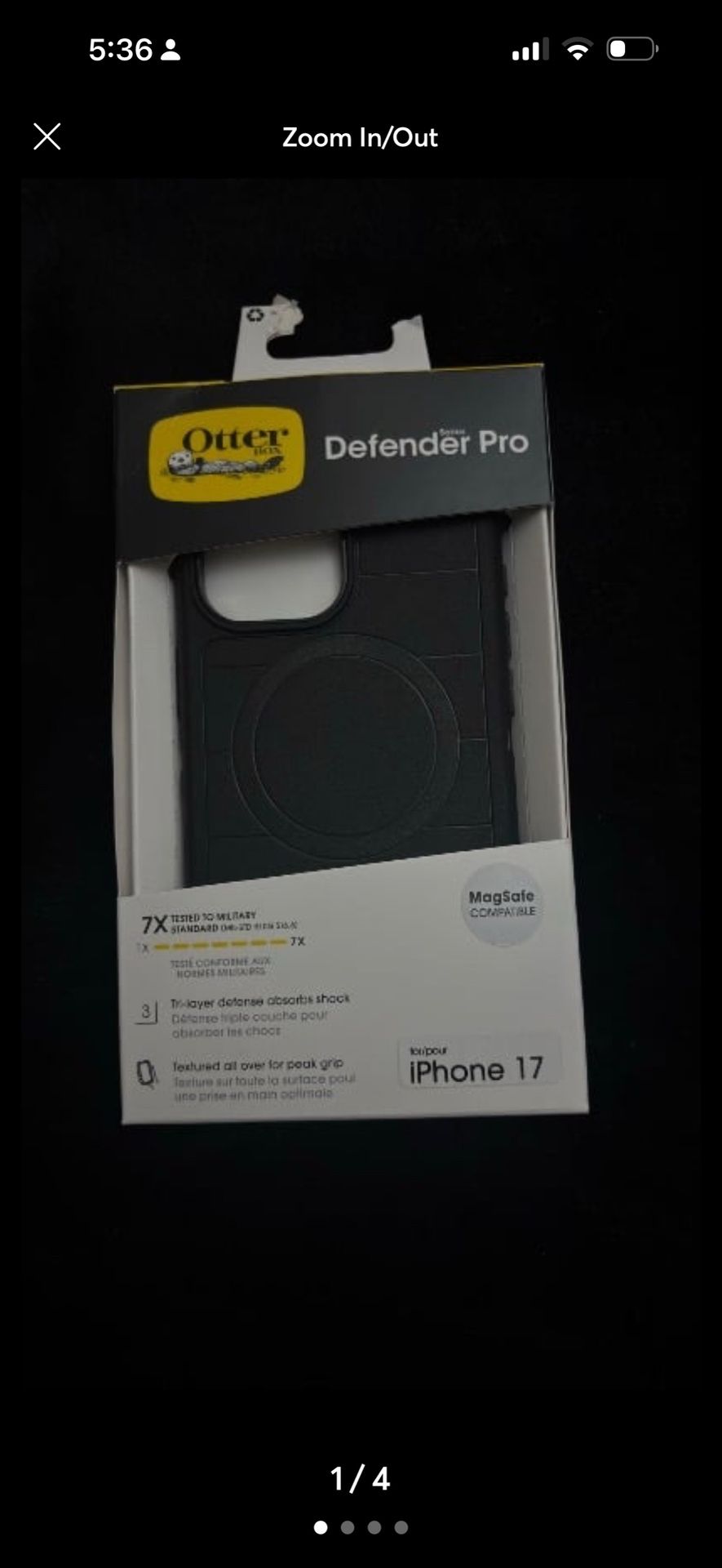 Otterbox IPhone 17 Pro Max Defender Pro