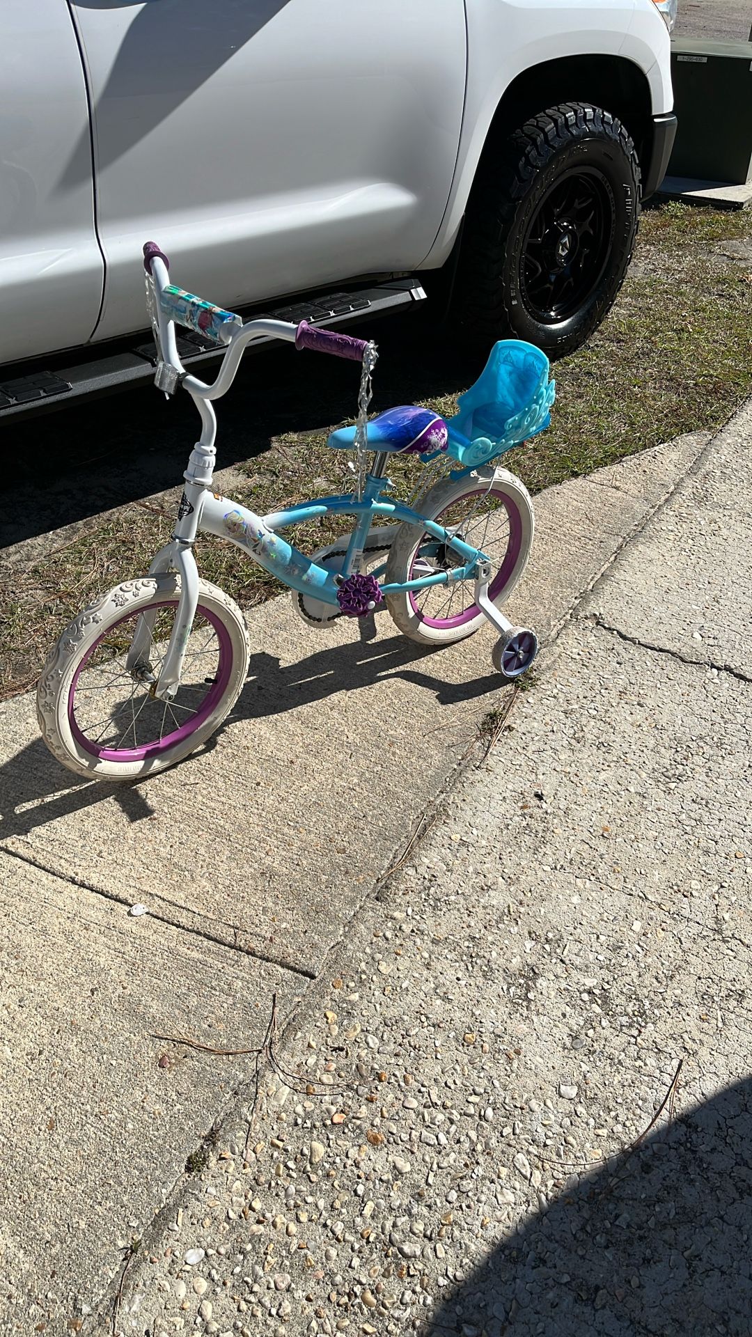 Bike Frozen 16 Inch W Training Wheels 