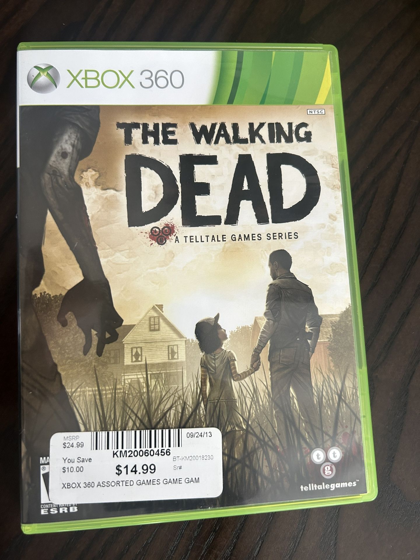 XBOX 360 The Walking Dead: A Telltale Games Series 2012 Complete