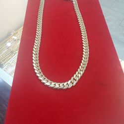 14k Gold Cuban Chain 