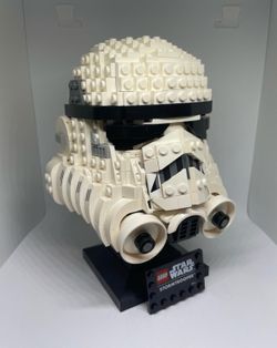 lego star wars stormtrooper helmet 75276 excellent condition