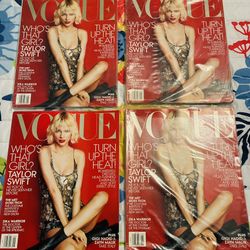 ( 4 )  Taylor Swift Vogue Magazines 