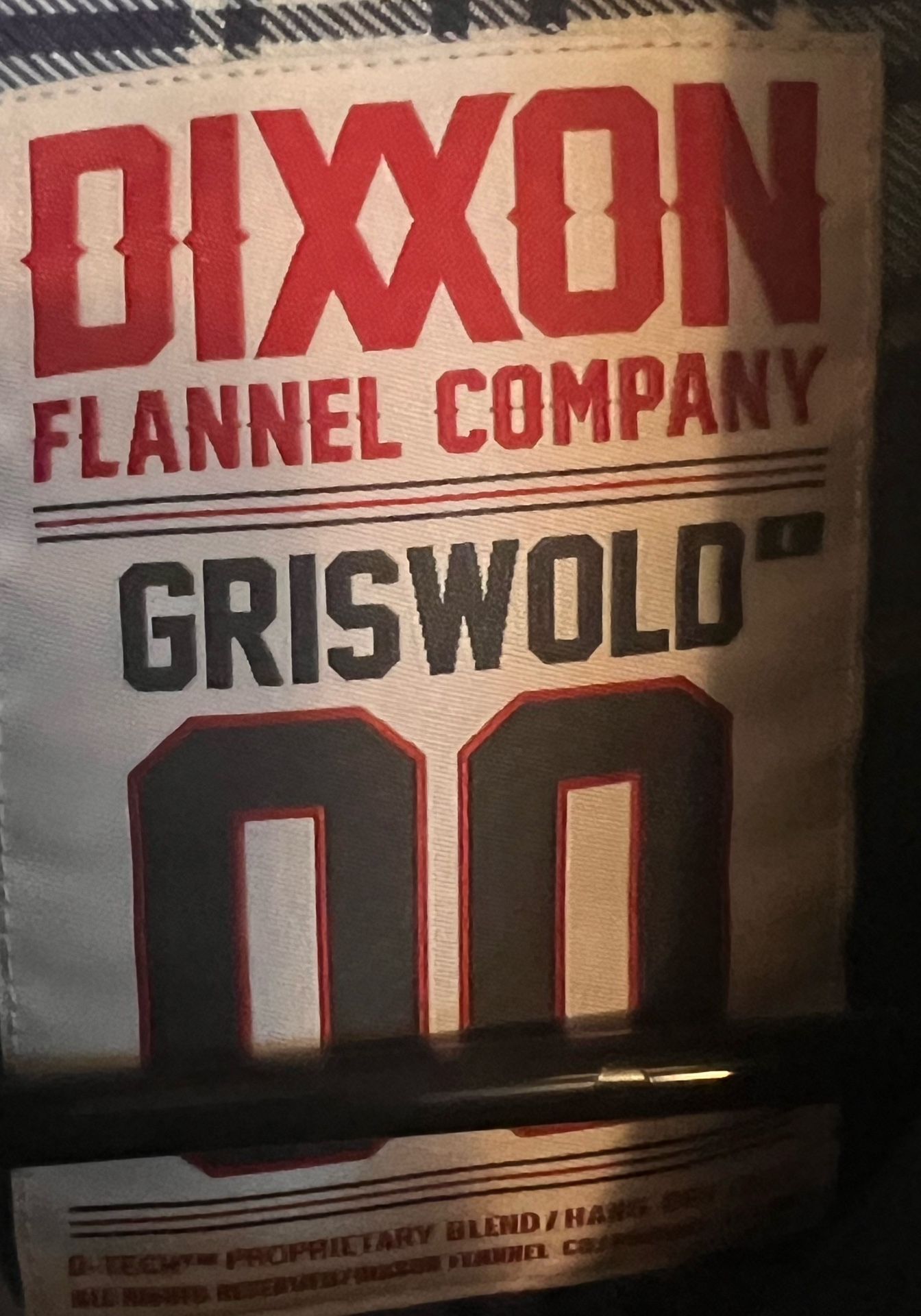 Dixon Flannel Company GRISWOLD
