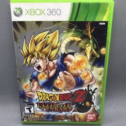 Dragon Ball Dragonball Z Ultimate Tenkaichi Xbox 360 Game 