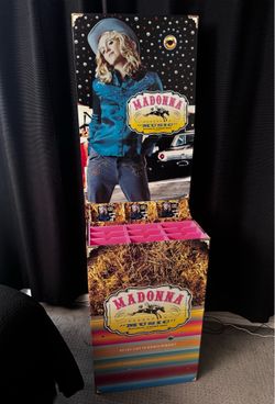RaRE! Madonna “Music” Album Promo Store Display 2000 Stand up - 5’ 7” Tall - Ray of Light Confessions LOOK!