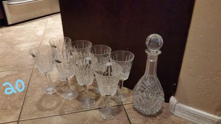 Crystal Glass/decanter Set