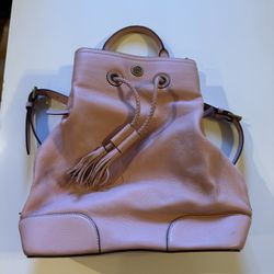 Tori Burch Stylish And Fashionable Backpack Pink Bag