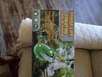 Dinosaur evolution light up scooter