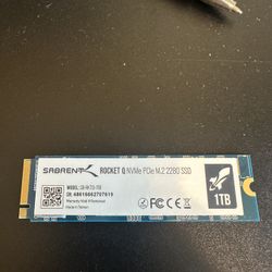 Sabrent Rocket Q 1TB Nvme