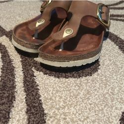 Birkenstock Brown Sandals for women size 40