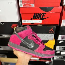 Nike SB Dunk High Run The Jewels size 9 USED But Clean