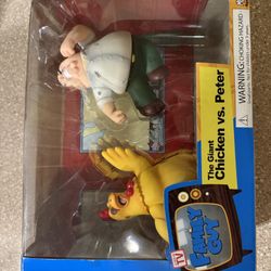 Family Guy – “The Giant Chicken vs. Peter” figure set (by Mezco)