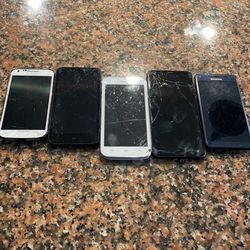 5 Broken Screen Smart Phones