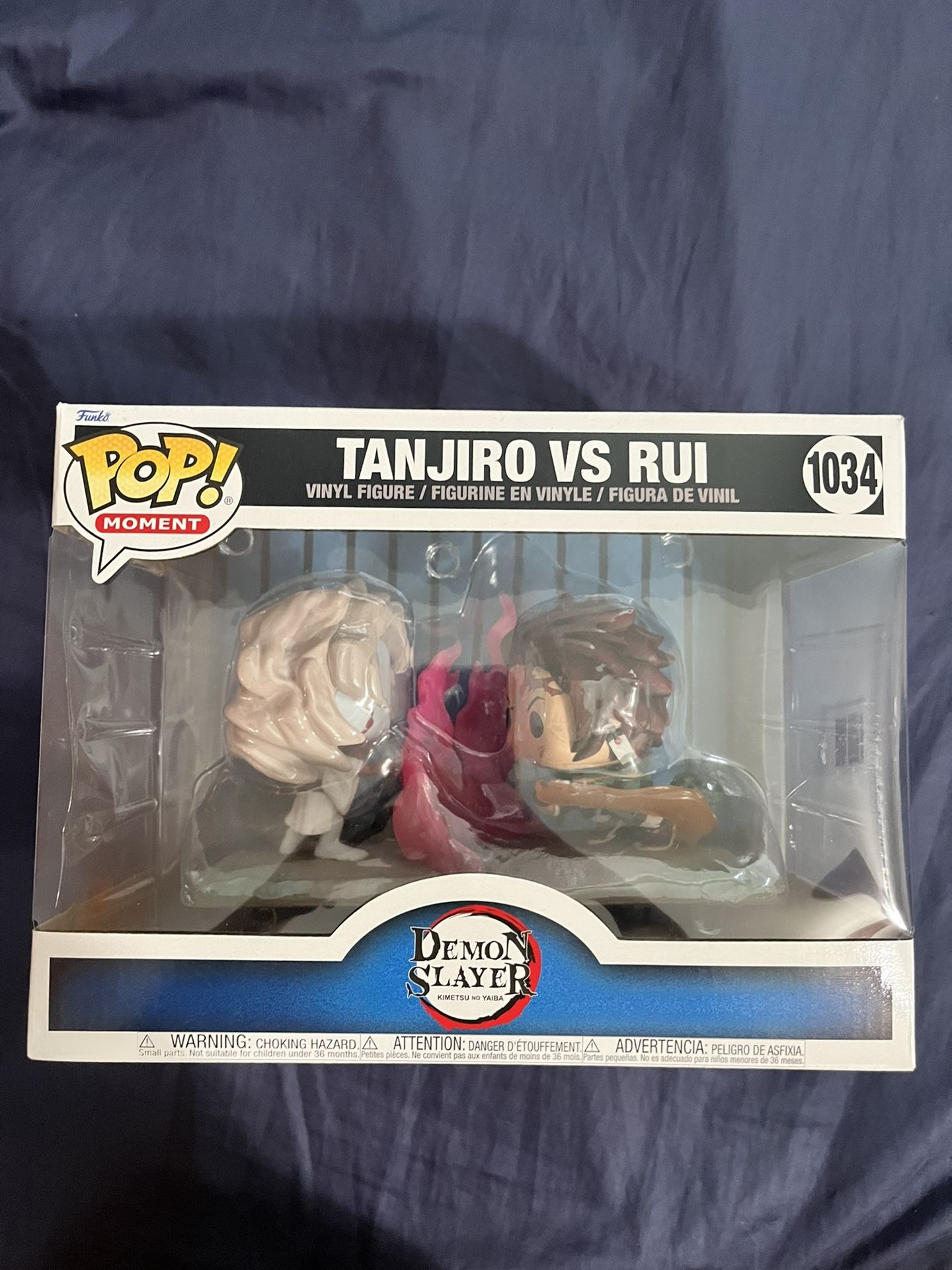 Tanjiro vs Rui Funko Pop