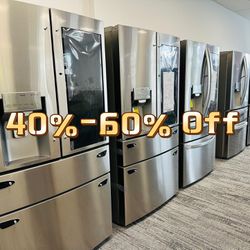 Huge discounted refrigerators 40%-60% off original price