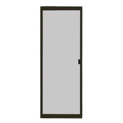 Home Designs
30 in. x 80 in. Adjustable Fit Bronze Steel Sliding Patio Screen Door