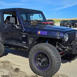 4 inch lift kit 1(contact info removed)  Jeep wrangler TJ LJ coil overs skyjacker fox shocks rear springs